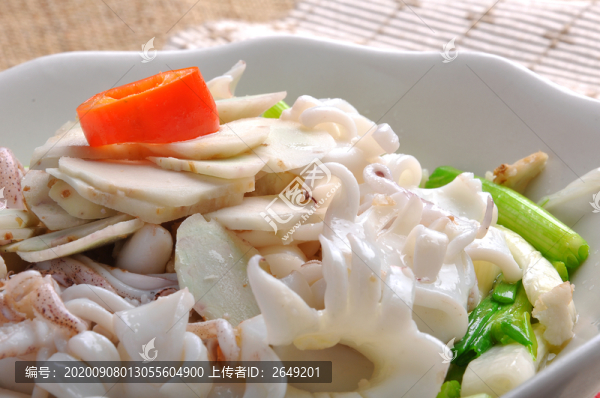 炒鮮魷