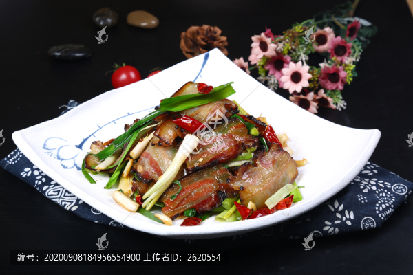 蒜苗炒臘肉