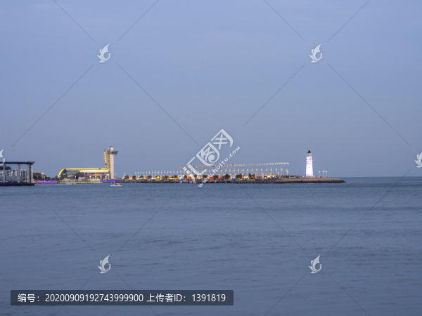 青島海濱夜景