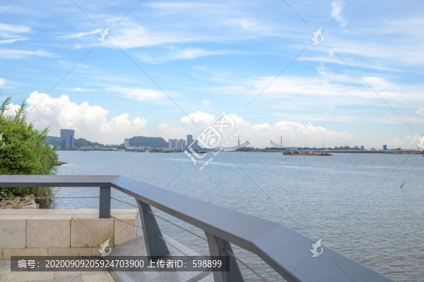 廣州南沙河岸風(fēng)光