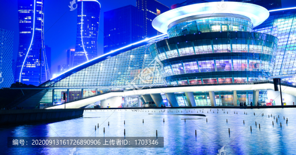 杭州大劇院夜景