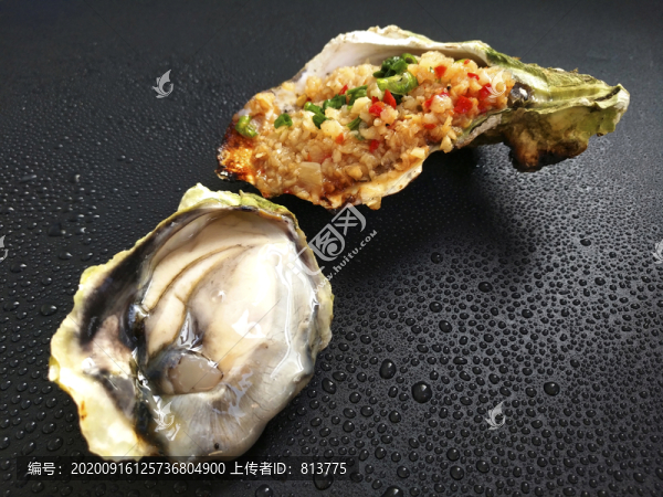 蒜泥烤生蠔肉