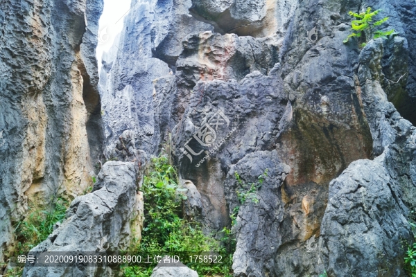 云南石林山峰