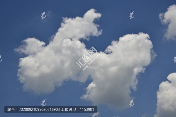 藍天白云