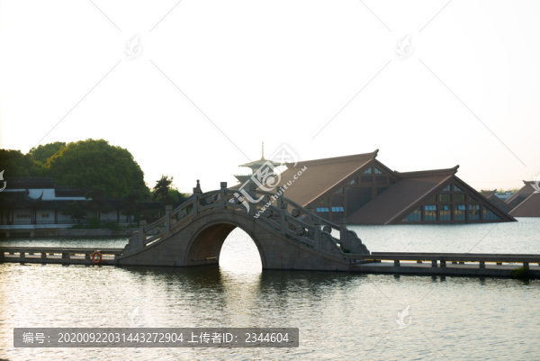 松江廣富林遺址公園石拱橋