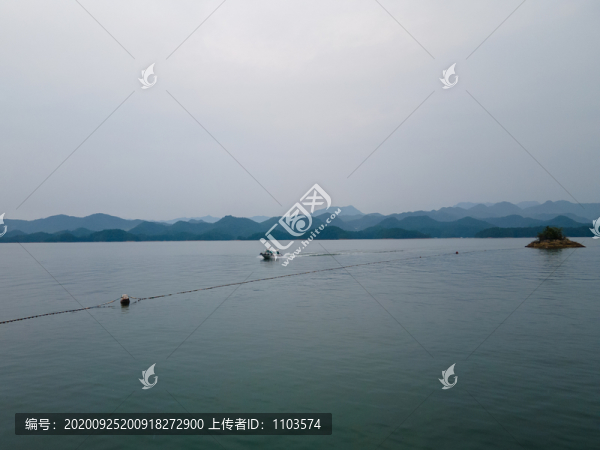 無人機航拍杭州千島湖057