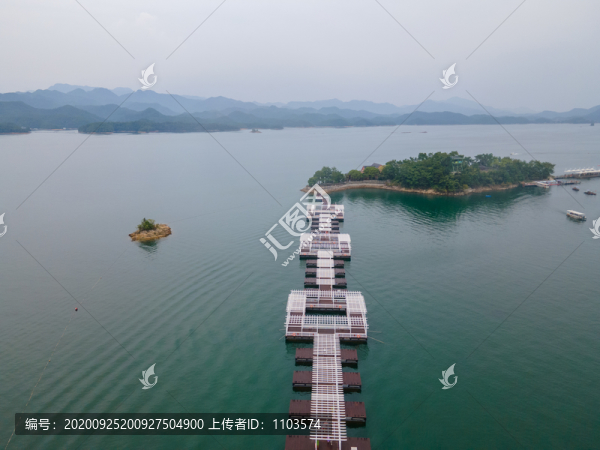 無人機航拍杭州千島湖061