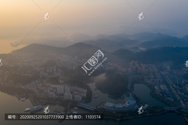 無人機航拍杭州千島湖075