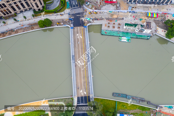 航拍上海城市全景038