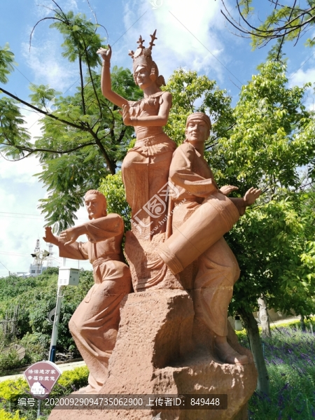 少數(shù)民族音樂舞蹈主題雕塑