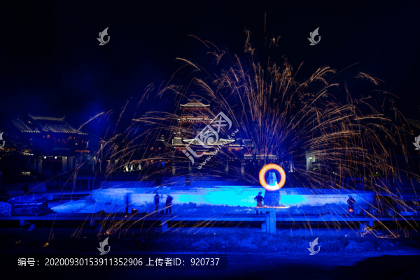 打鐵花