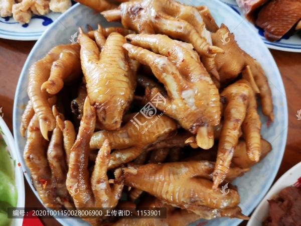鹵雞爪