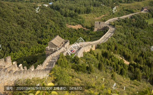 奇峰突起角山長城