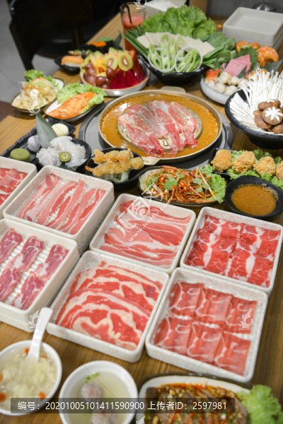 火鍋肉片