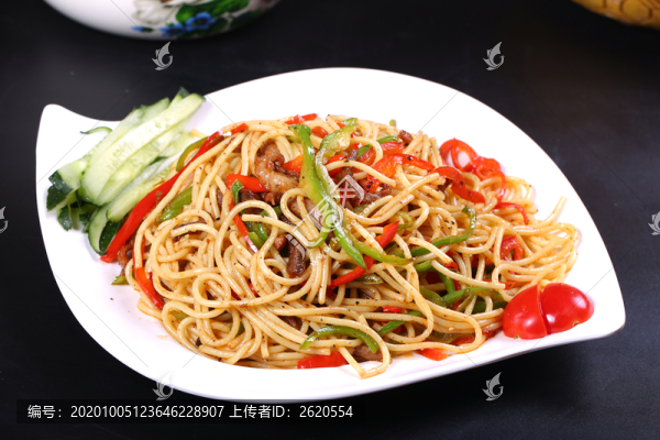 黑椒牛肉意面