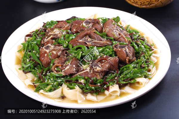 羊脖拌面