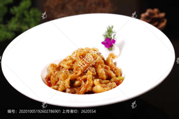 麻辣鳳爪皮
