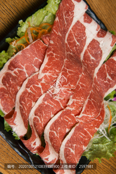 雪花牛肉