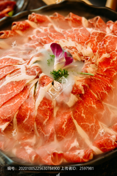 火鍋肉片