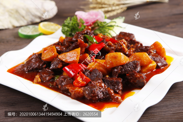 土豆燒牛肉