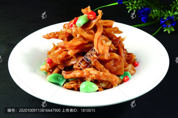 綠蒜脫骨鴨掌