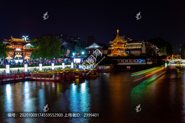 南京夫子廟秦淮河風(fēng)光帶