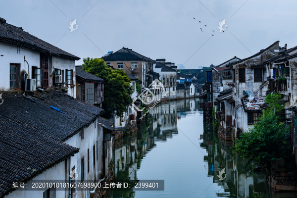 蘇州七里山塘山塘街景觀風(fēng)光