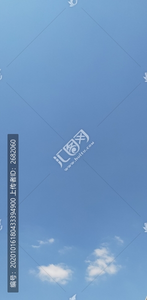 藍(lán)天飄著小云