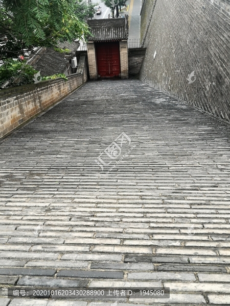西安城墻馬道