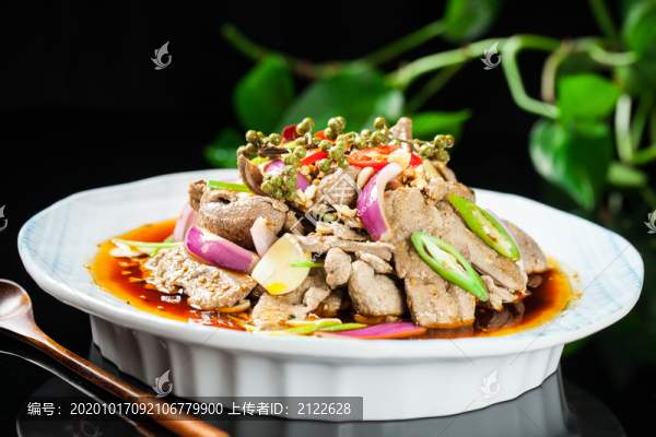 椒麻豬肝