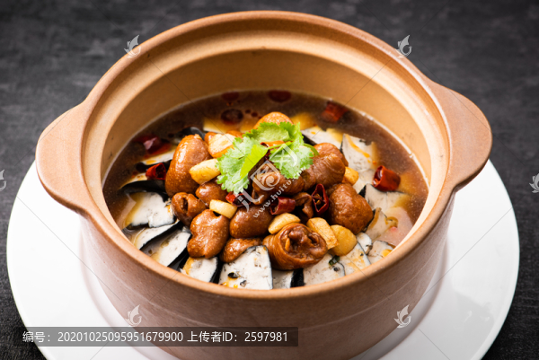 紅燒肥腸豆腐煲
