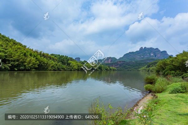 錦江映丹霞
