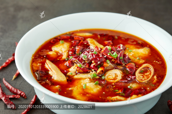 水煮肥腸魚片