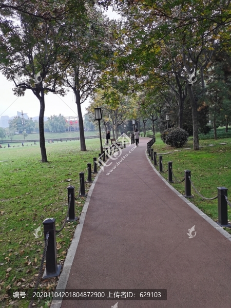 曲江池公園步道