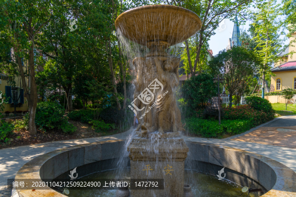 湖北武漢花博匯公園風光