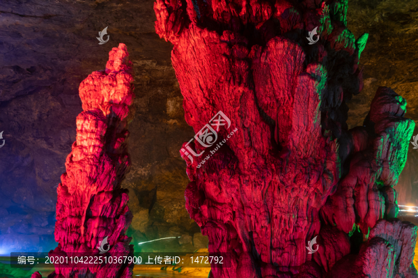 湖北荊門鐘祥黃仙洞自然風光