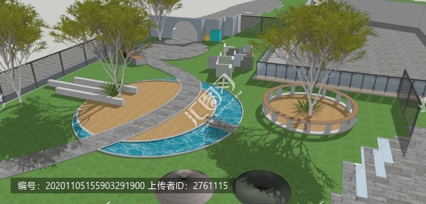 寵物公園設計效果圖