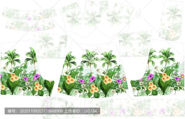 民族風定位花6
