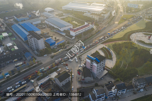 城市交通航拍