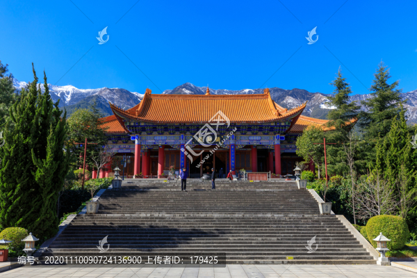 云南大理崇圣寺彌勒殿