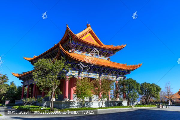 云南大理崇圣寺佛都高僧殿