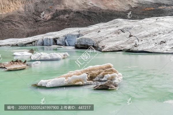 仁龍巴冰川冰湖