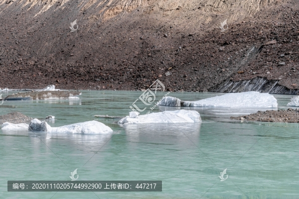 仁龍巴冰川冰湖