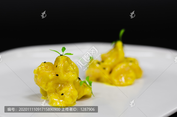 芥味明蝦球