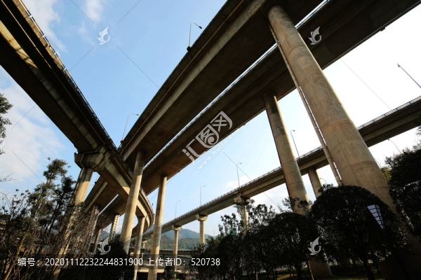 重慶南岸黃桷灣立交橋