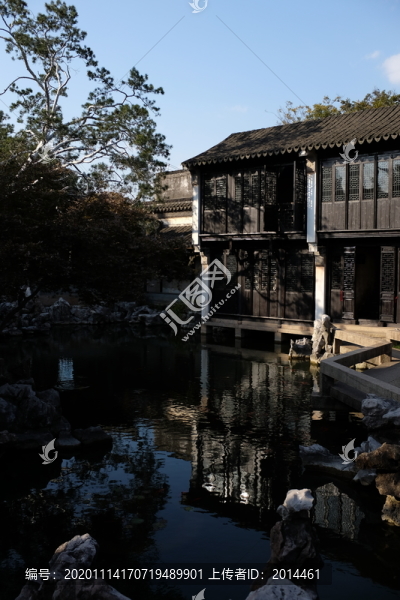 中式園林建筑客廳
