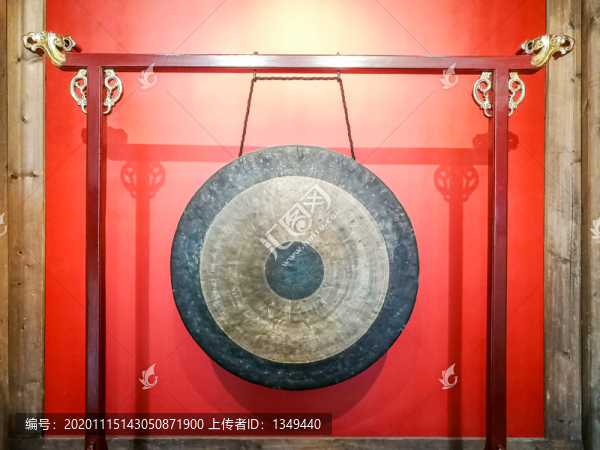傳統(tǒng)樂器古銅鑼鼓