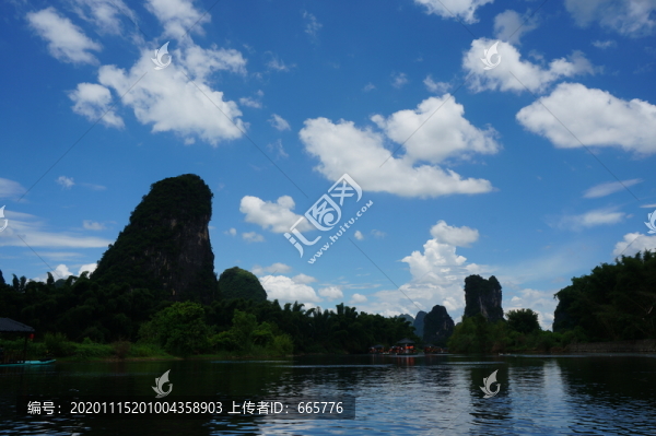 遇龍河風光