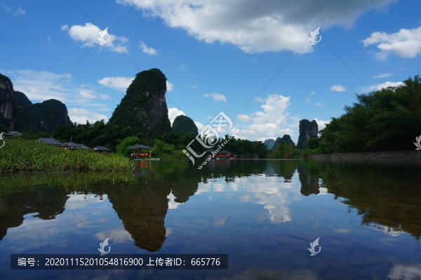 遇龍河風光