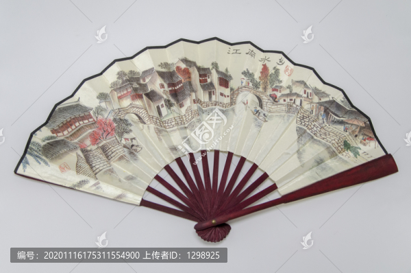 江南水鄉(xiāng)折扇